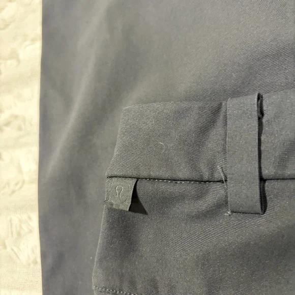Lululemon ABC Pants Mens 34x25 Obsidian Classic-Fit 5 Pocket Warpstreme LM5710S - Picture 10 of 11